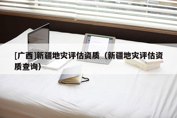 [廣西]新疆地災評估資質（新疆地災評估資質查詢）