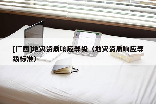 [廣西]地災資質響應等級（地災資質響應等級標準）