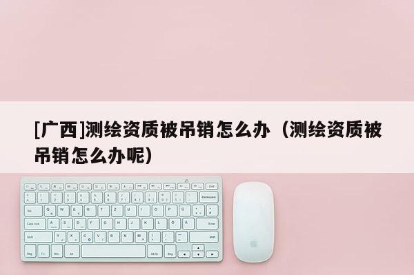 [廣西]測繪資質被吊銷怎么辦（測繪資質被吊銷怎么辦呢）