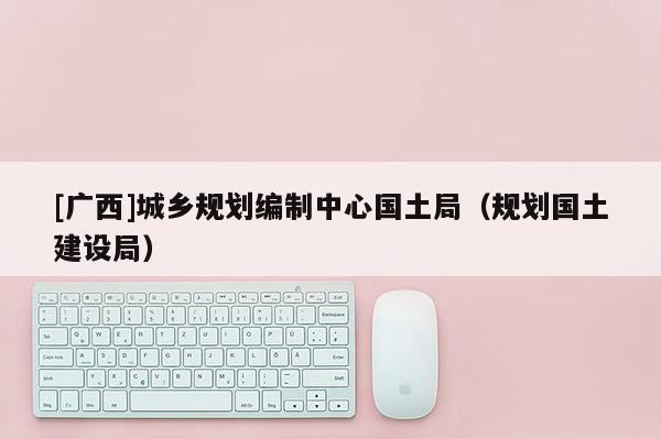 [廣西]城鄉規劃編制中心國土局（規劃國土建設局）