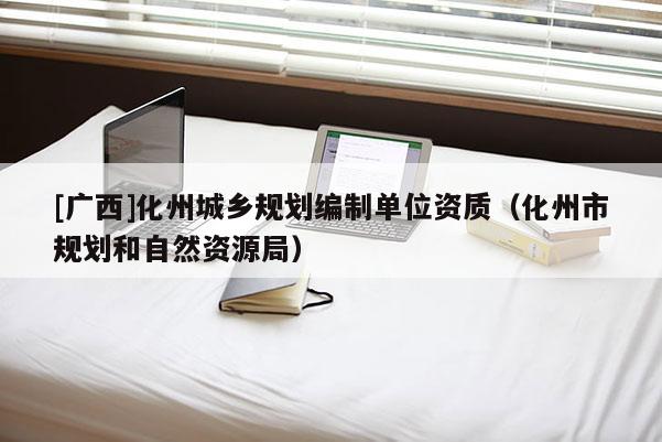 [廣西]化州城鄉規劃編制單位資質（化州市規劃和自然資源局）