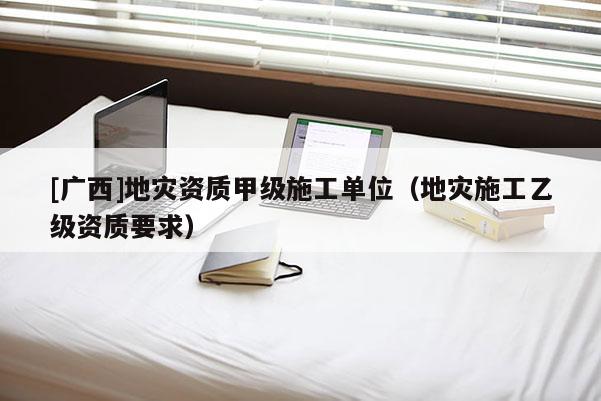 [廣西]地災資質甲級施工單位（地災施工乙級資質要求）