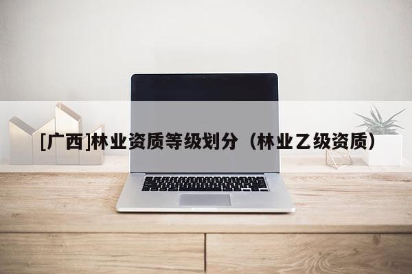 [廣西]林業資質等級劃分（林業乙級資質）