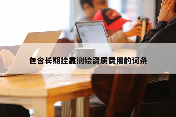 包含長期掛靠測(cè)繪資質(zhì)費(fèi)用的詞條
