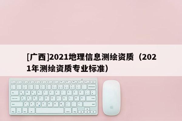 [廣西]2021地理信息測繪資質(zhì)（2021年測繪資質(zhì)專業(yè)標準）