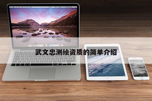 武文忠測繪資質的簡單介紹