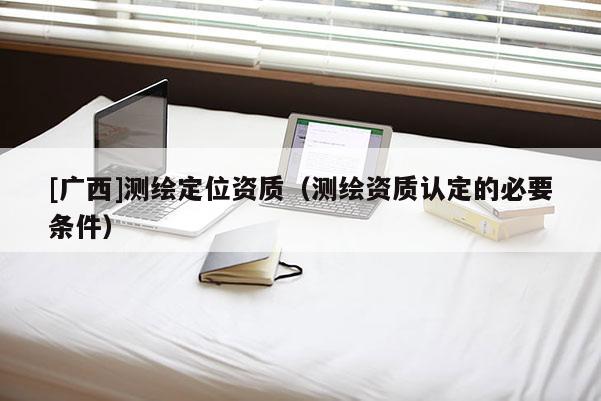 [廣西]測繪定位資質（測繪資質認定的必要條件）
