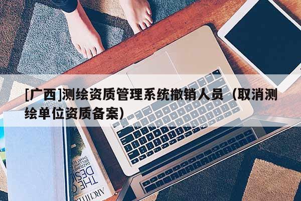 [廣西]測繪資質管理系統撤銷人員（取消測繪單位資質備案）