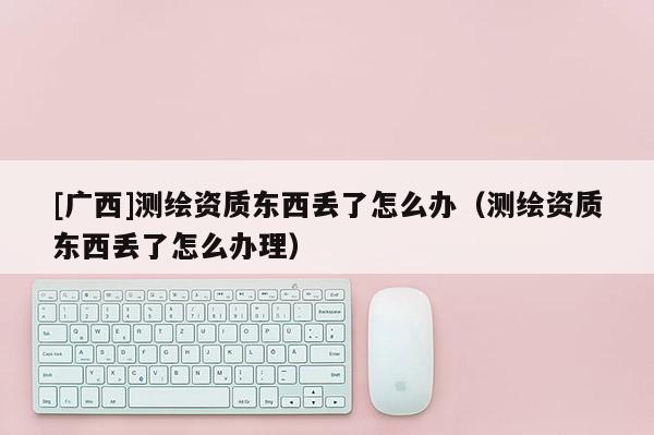 [廣西]測繪資質東西丟了怎么辦（測繪資質東西丟了怎么辦理）