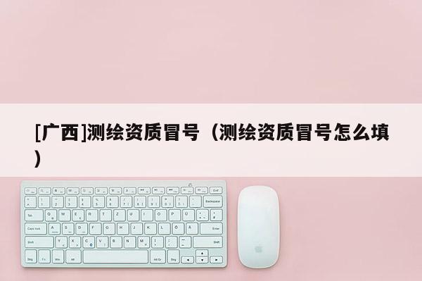 [廣西]測繪資質冒號（測繪資質冒號怎么填）