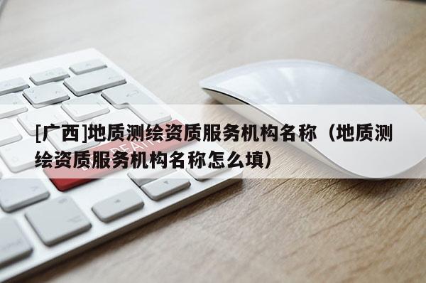 [廣西]地質(zhì)測繪資質(zhì)服務(wù)機(jī)構(gòu)名稱（地質(zhì)測繪資質(zhì)服務(wù)機(jī)構(gòu)名稱怎么填）