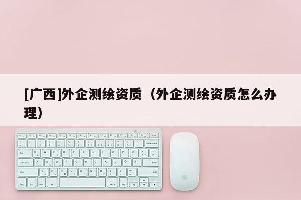 [廣西]外企測繪資質(zhì)（外企測繪資質(zhì)怎么辦理）