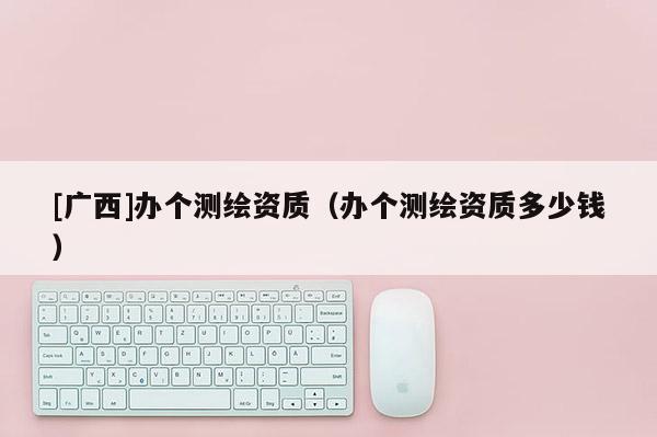 [廣西]辦個(gè)測繪資質(zhì)（辦個(gè)測繪資質(zhì)多少錢）