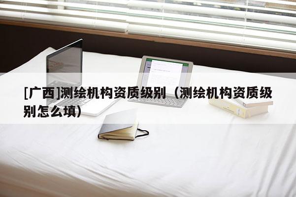 [廣西]測繪機構資質級別（測繪機構資質級別怎么填）