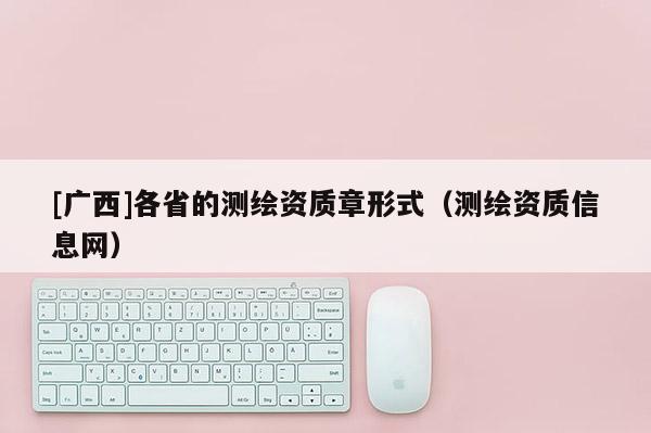 [廣西]各省的測繪資質章形式（測繪資質信息網）
