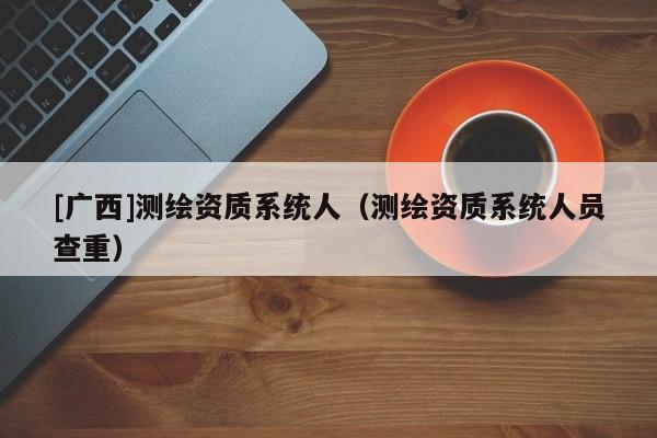 [廣西]測繪資質系統人（測繪資質系統人員查重）