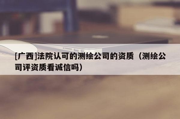 [廣西]法院認可的測繪公司的資質（測繪公司評資質看誠信嗎）