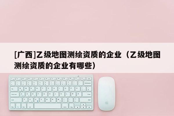 [廣西]乙級地圖測繪資質的企業(yè)（乙級地圖測繪資質的企業(yè)有哪些）