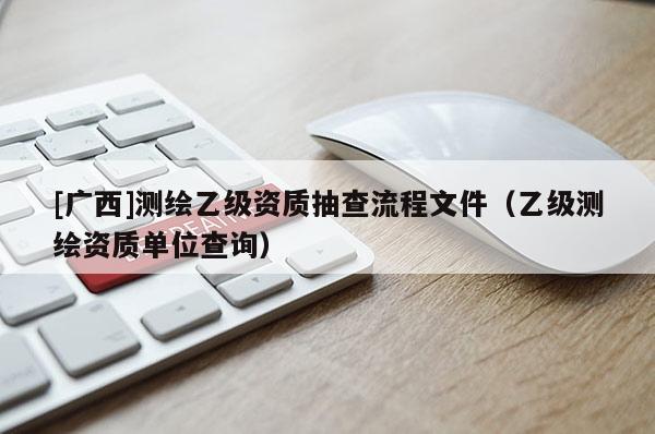 [廣西]測(cè)繪乙級(jí)資質(zhì)抽查流程文件（乙級(jí)測(cè)繪資質(zhì)單位查詢）