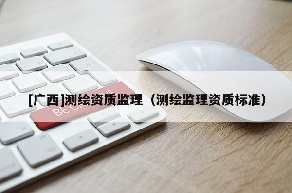 [廣西]測繪資質監理（測繪監理資質標準）